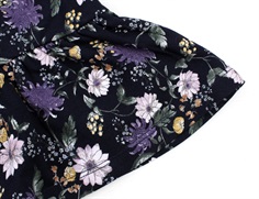 Name It kjole dark sapphire blomster